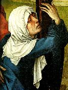 Rogier van der Weyden korsfastelsen oil painting